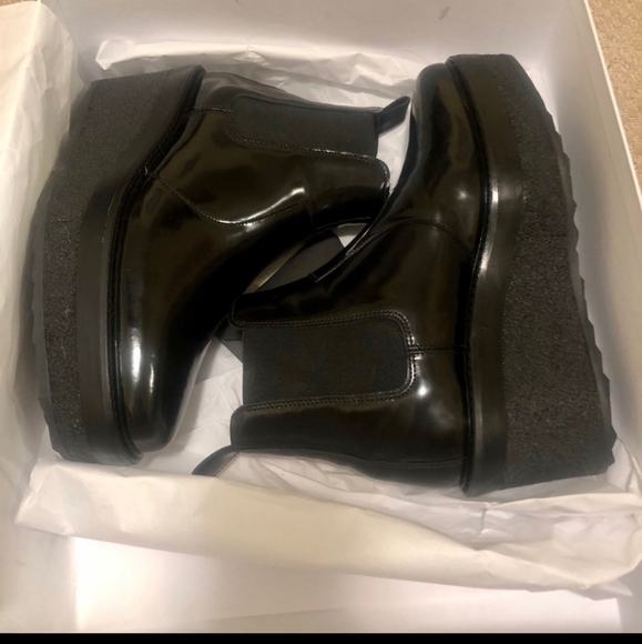 Pierre Hardy Platform Patent Leather Booties - Picture 2 of 8